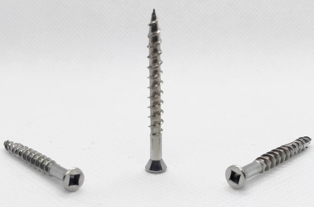 7g x 75mm Stainless Trim Head Screws Qty 2000
